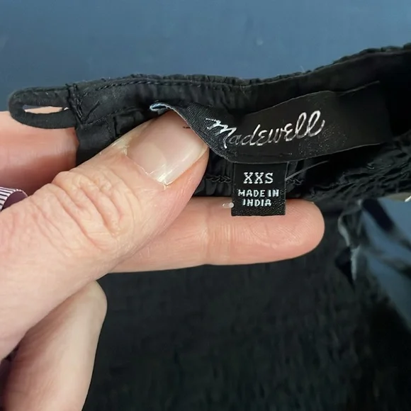 Madewell The Melody Smocked Midi Dress NWT - Picture 6 of 8